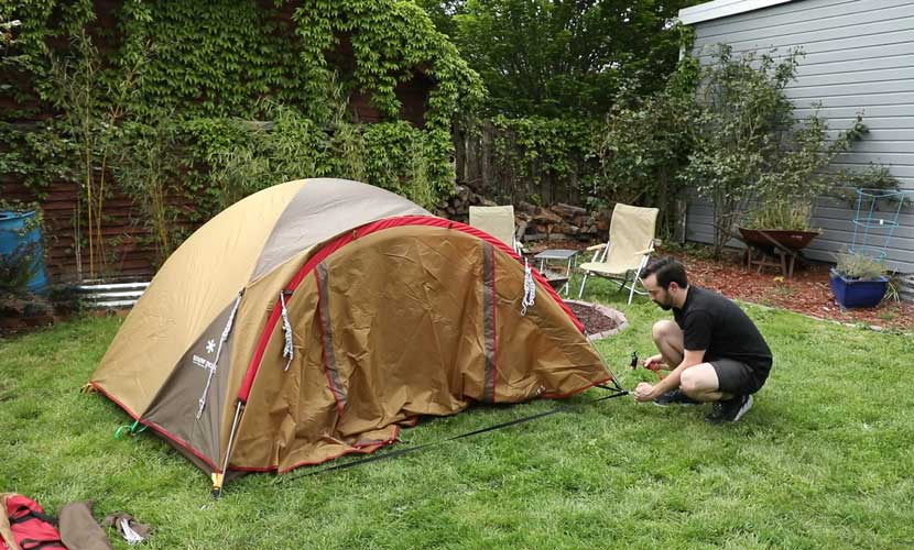 Amenity Dome Setup