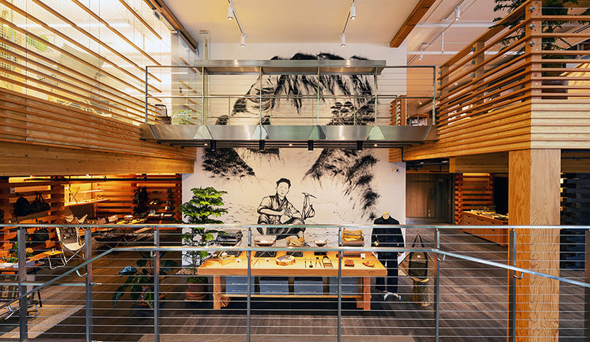 Inside Snow Peak HQ4 - Headquarters