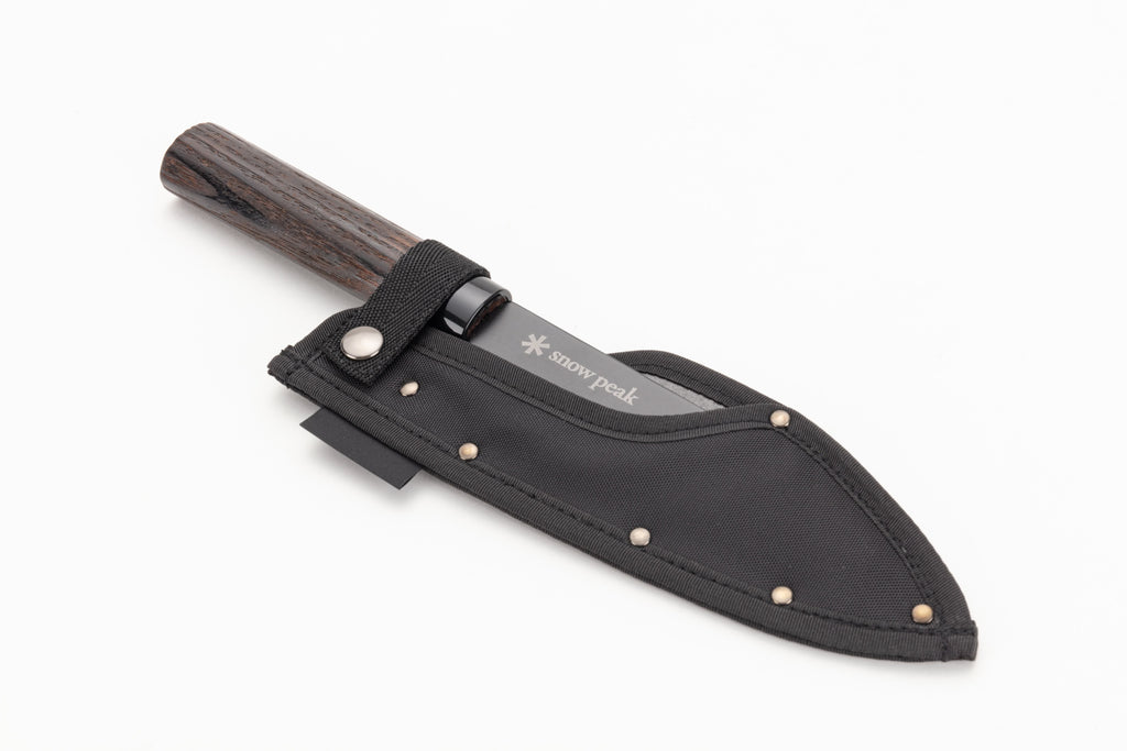 Black Deba knife