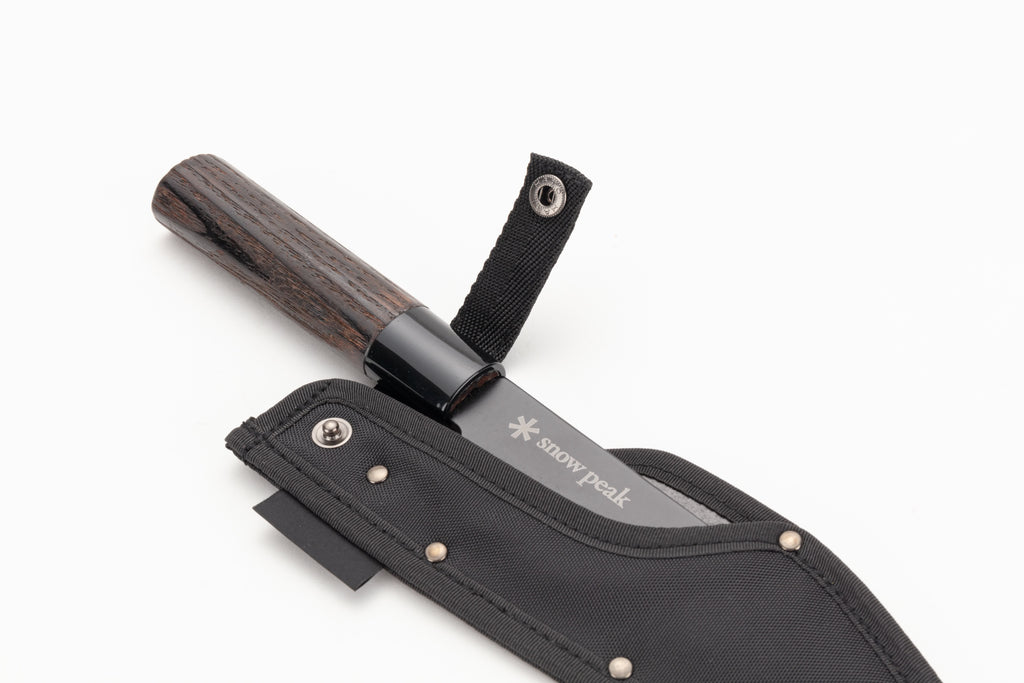 Black Deba knife