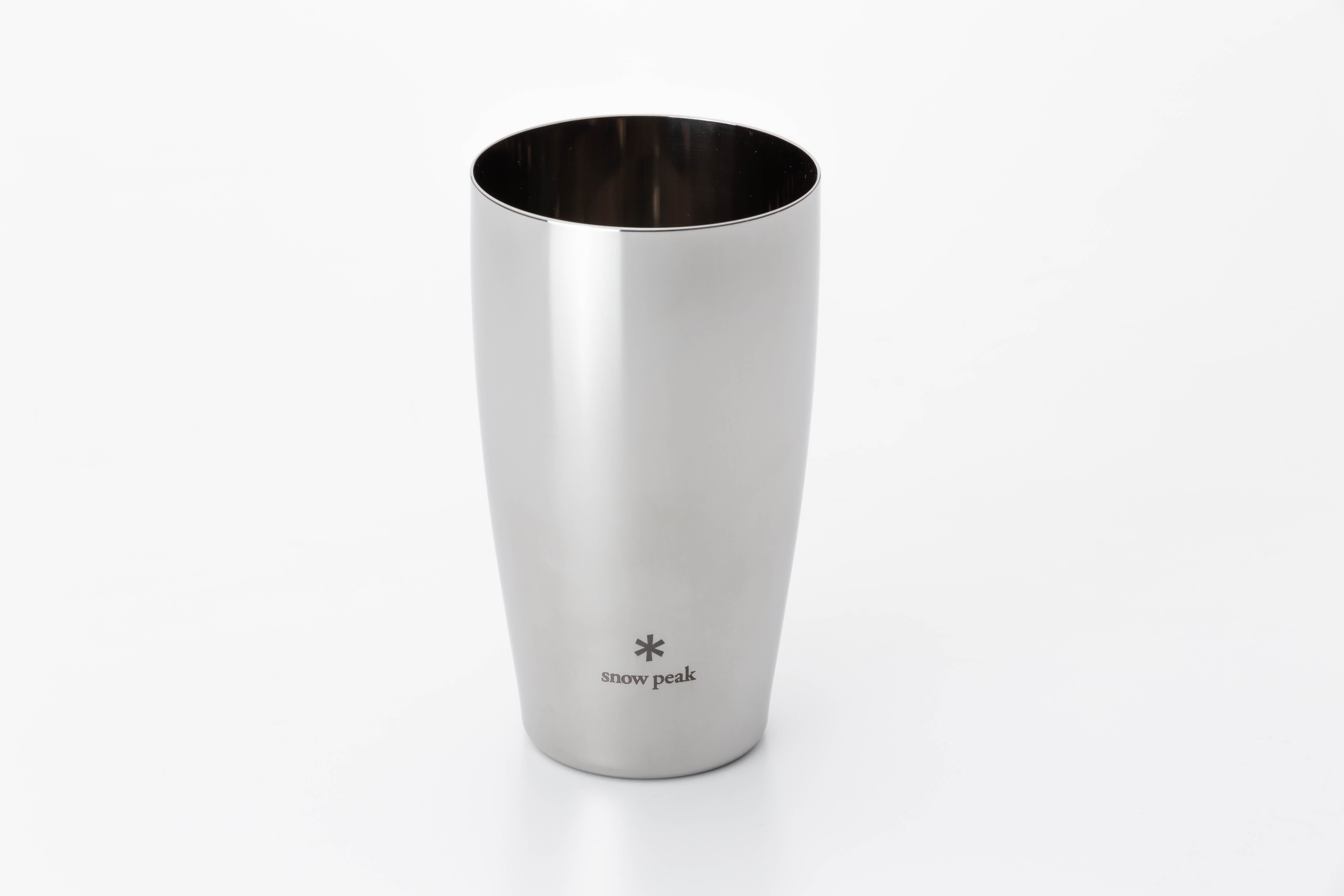 This is a stainless steel beer made in Tsubame-Sanjo.