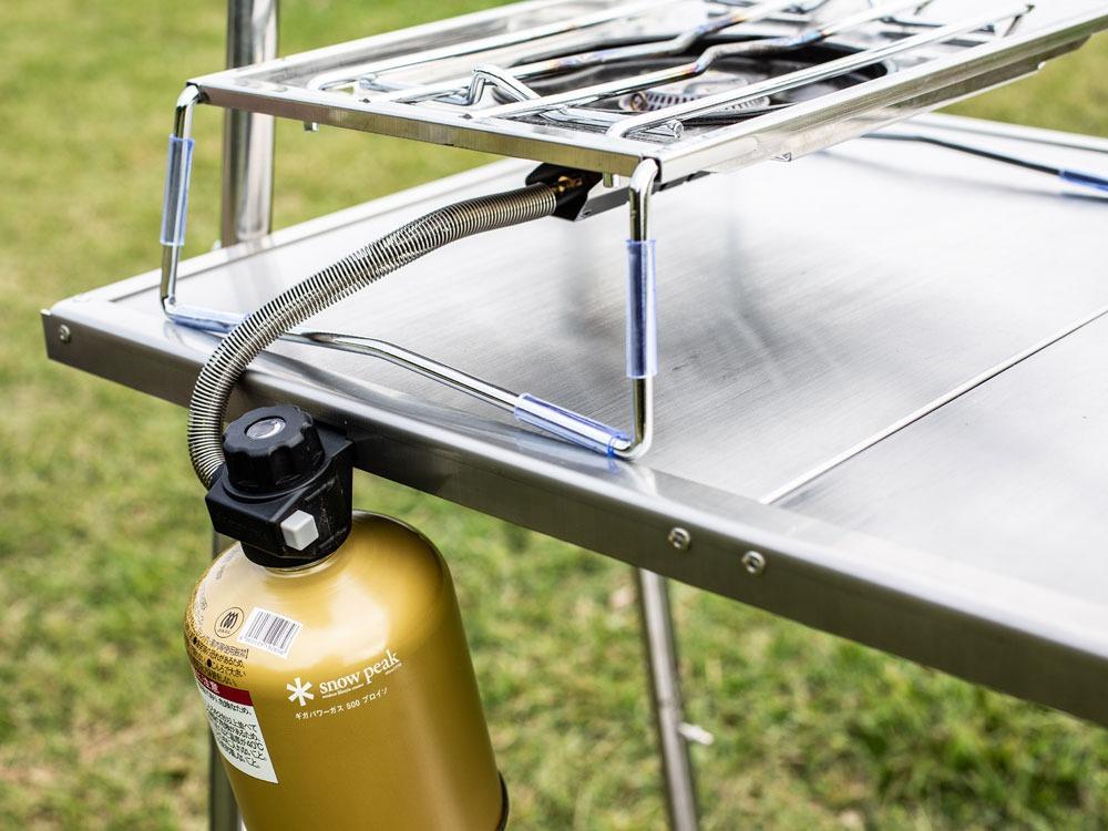 Stainless Kitchen Table - Snow Peak