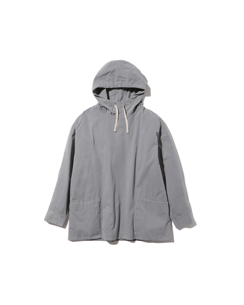 Natural-Dyed Recycled Cotton Parka