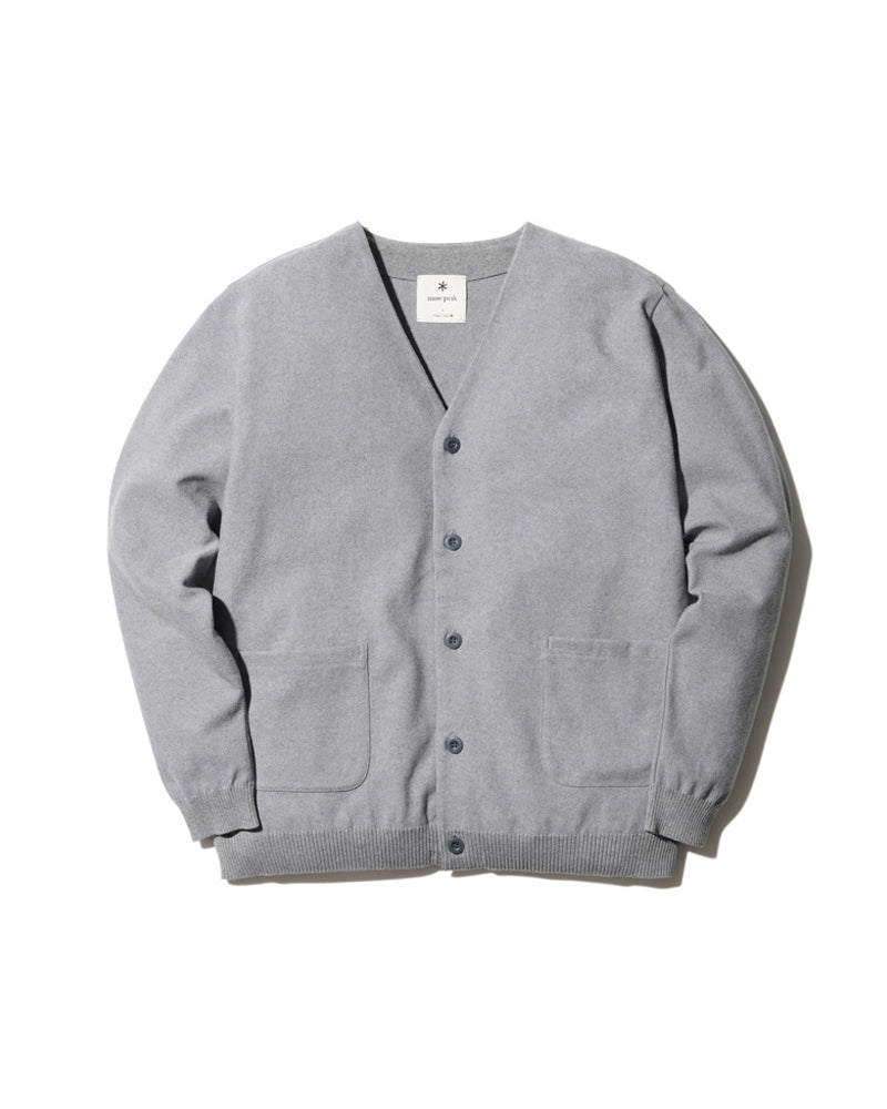 Cotton Polyester Knit Cardigan