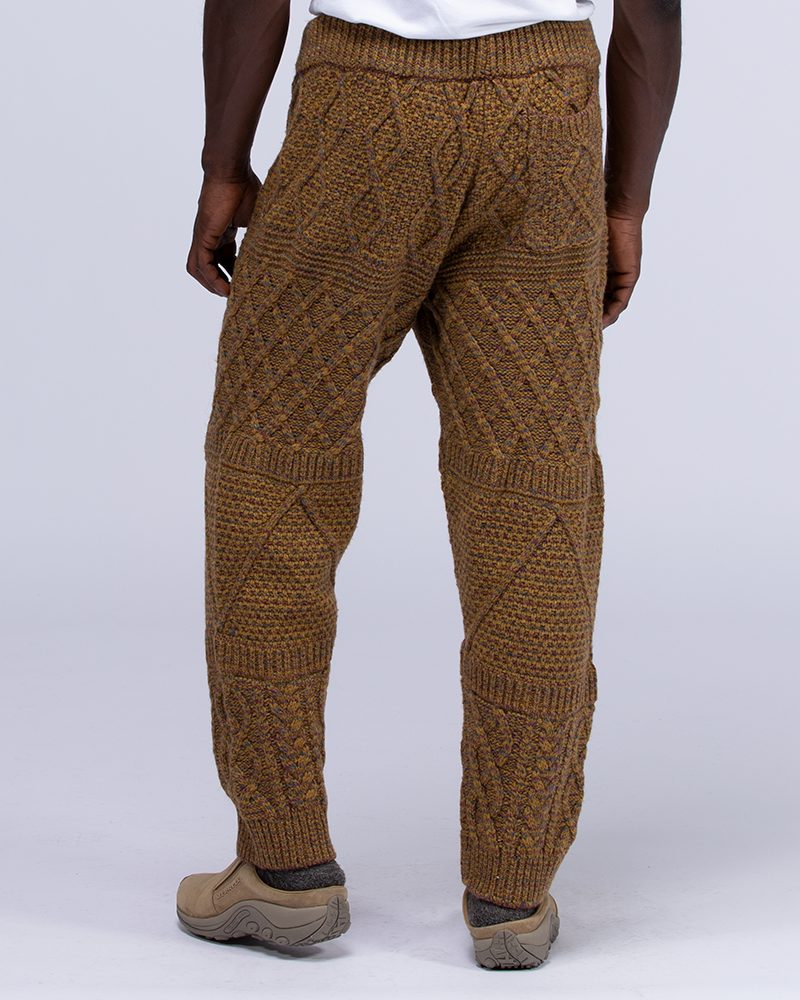 Alpaca Mixed Knit Pants