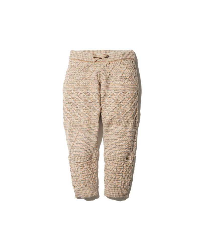 Alpaca Mixed Knit Pants