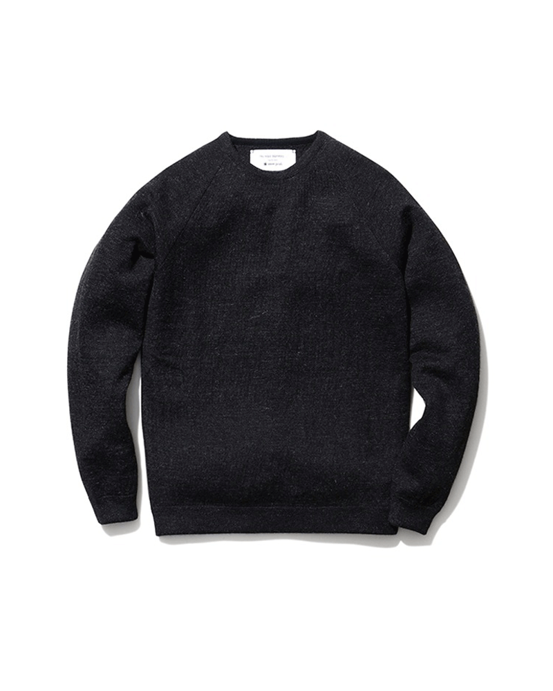 Inoue Brothers Raglan Crewneck Knit Sweater