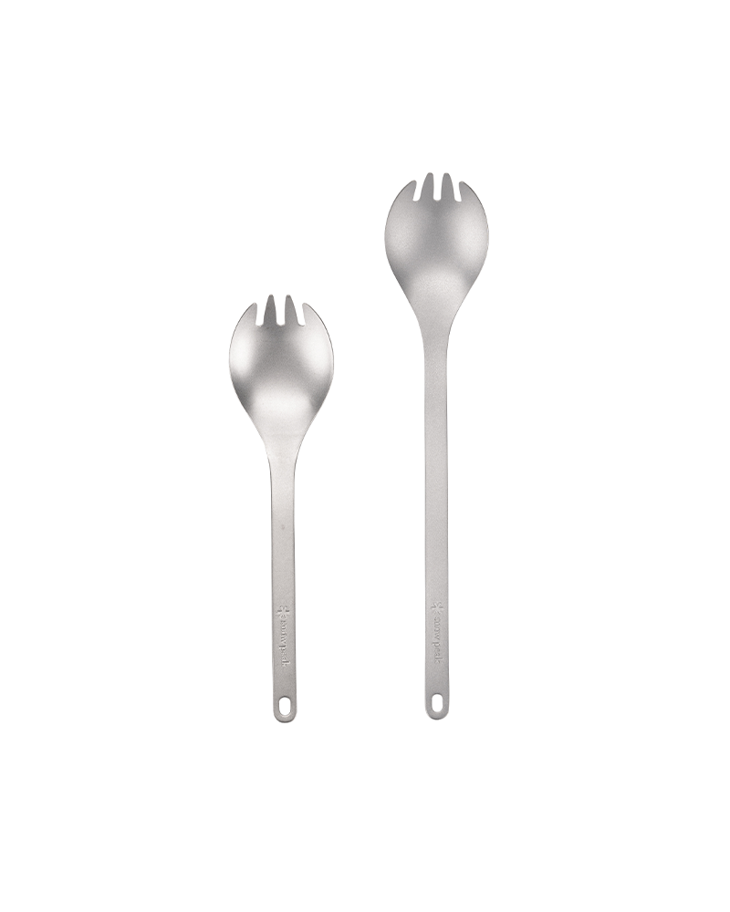 Long Titanium Spork