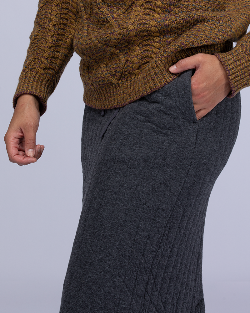 Natural Warm Stretch Skirt