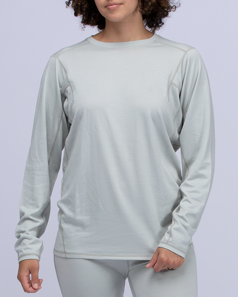 Recycled Polyester Wool Long Sleeve T-Shirt