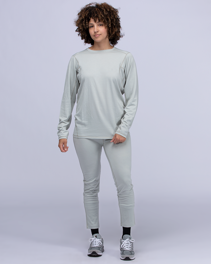 Recycled Polyester Wool Long Sleeve T-Shirt