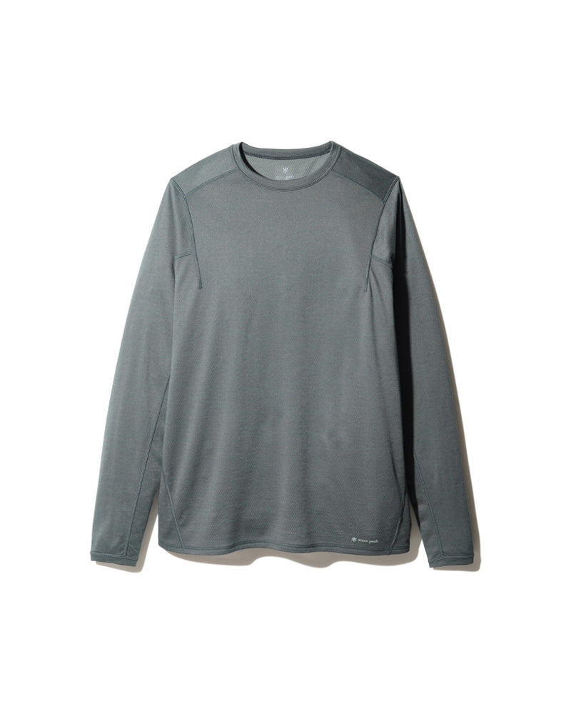 Recycled Polyester Wool Long Sleeve T-Shirt