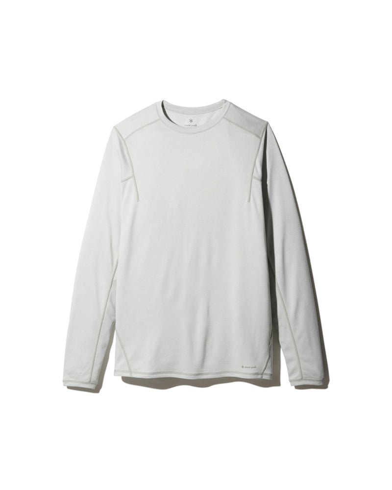 Recycled Polyester Wool Long Sleeve T-Shirt