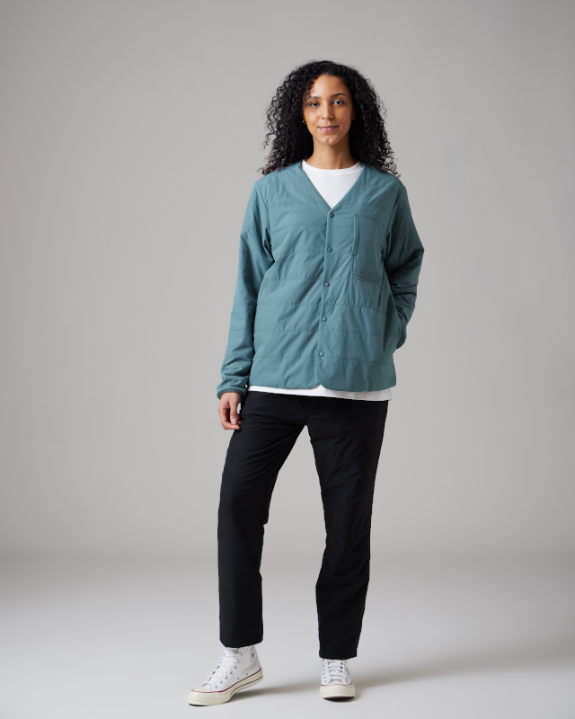 Flexible Insulated Cardigan