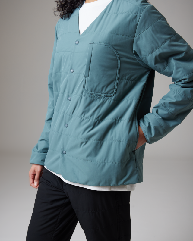 Flexible Insulated Cardigan