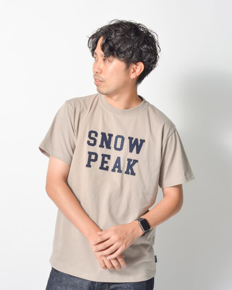 Snow Peak Felt Logo T-Shirt