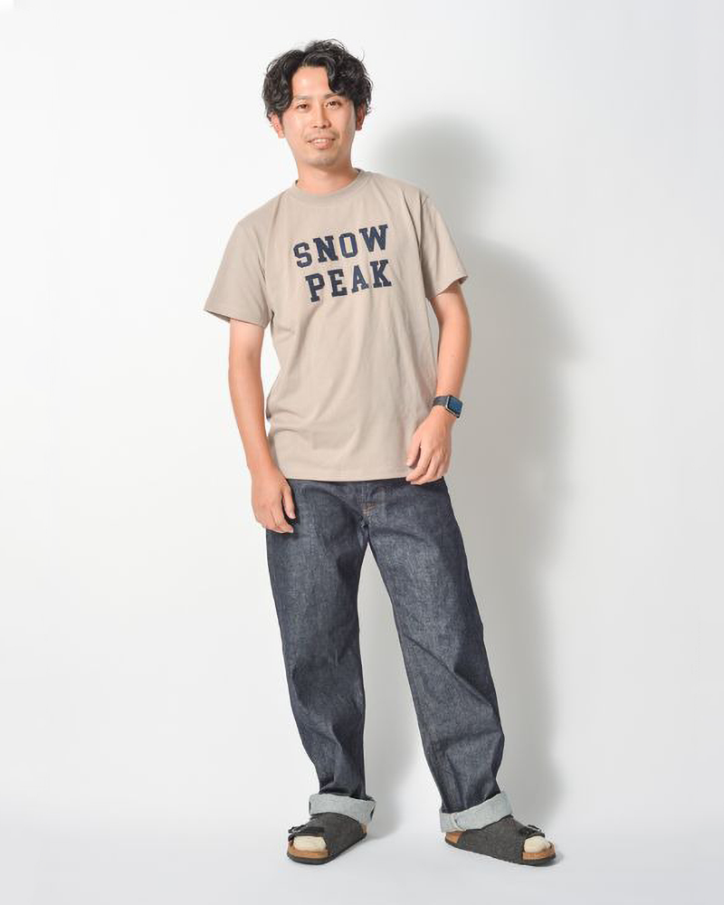 Snow Peak Felt Logo T-Shirt