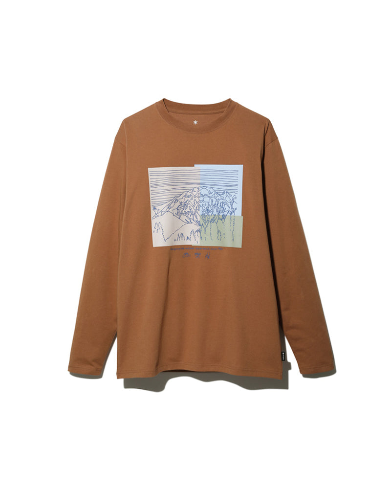 Mt. Echigo Komagatake Long Sleeve T-Shirt