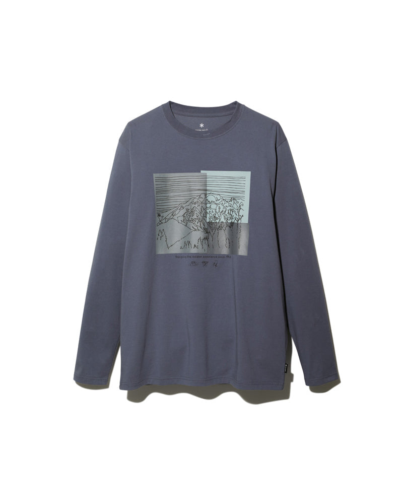 Mt. Echigo Komagatake Long Sleeve T-Shirt