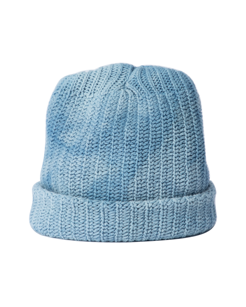 Hand-Dyed Indigo Beanie