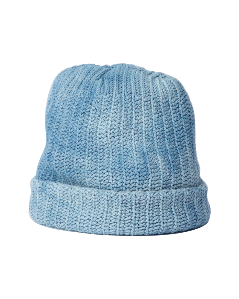Hand-Dyed Indigo Beanie