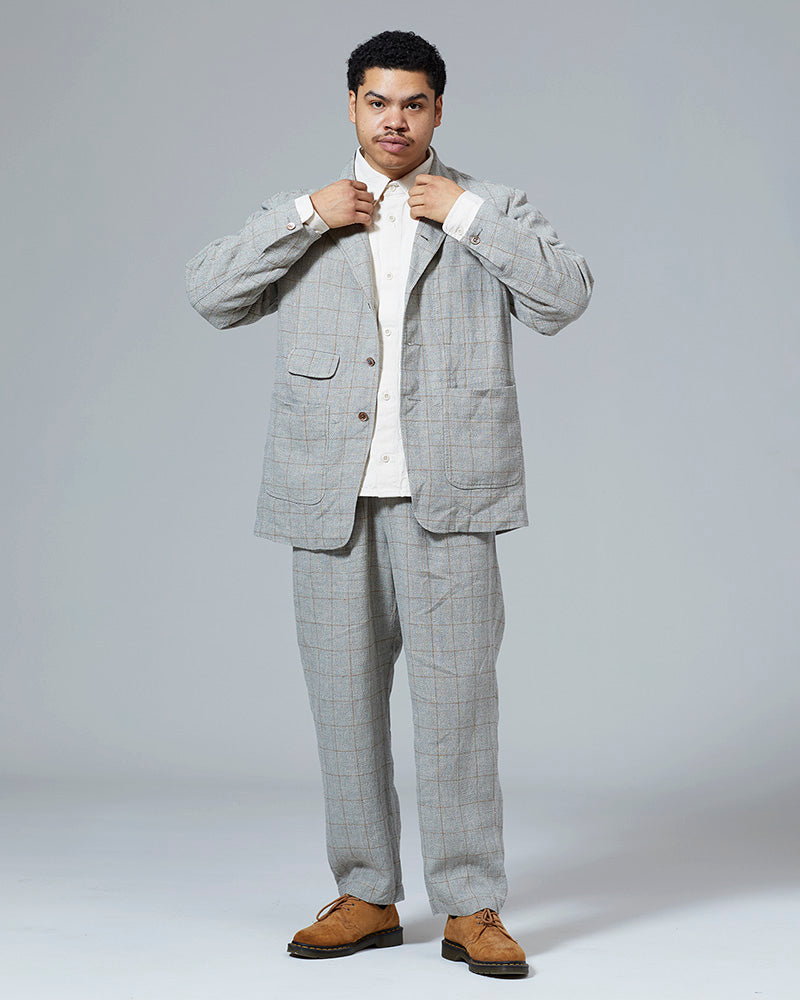 Cotton Linen Tweed Pants