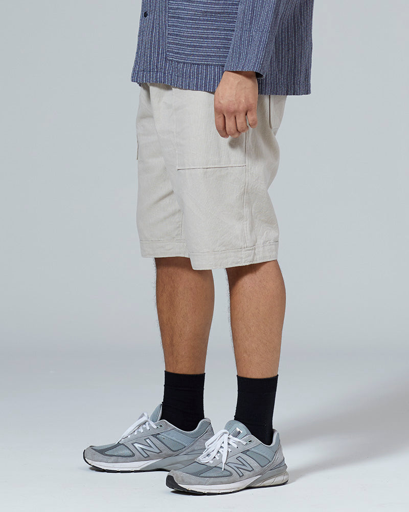 Cotton Linen Easy Shorts