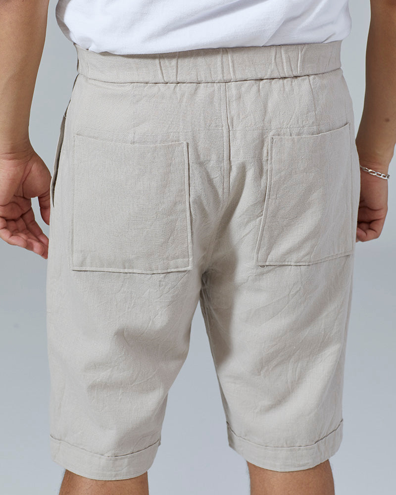 Cotton Linen Easy Shorts