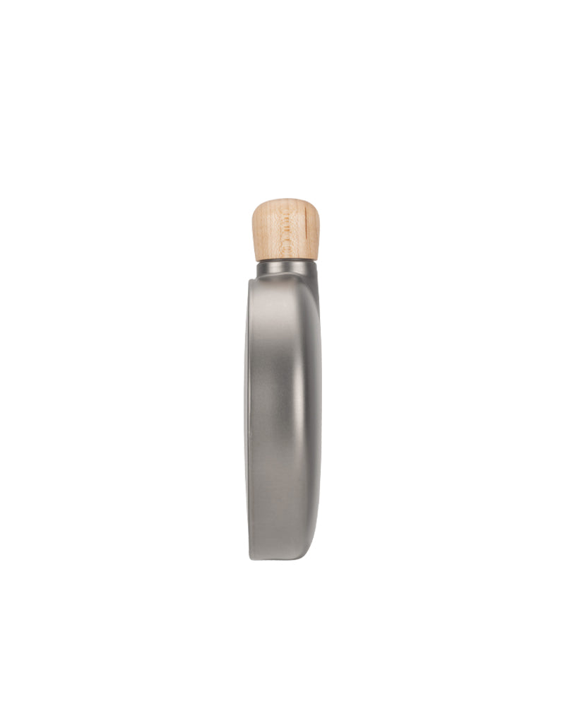 Round Titanium Flask in 150 mL